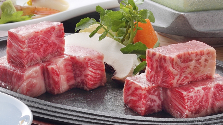 【山形牛＆米沢牛をステーキで食べ比べ】贅沢に過ごしたい方へ♪／２食付